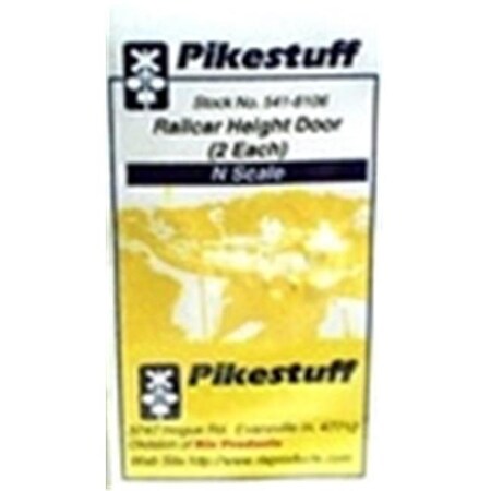 Pikestuff Pikestuff PKS8106 N-Scale Railcar Height Door - 2 Each PKS8106